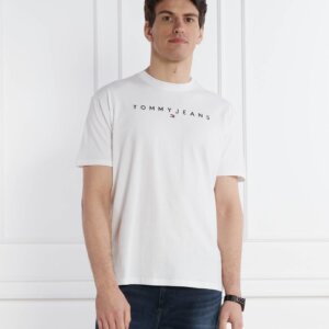 TOMMY JEANS Linear Logo T-Shirt – White