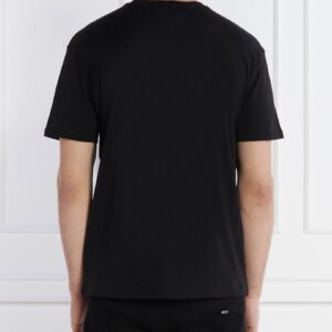 TOMMY JEANS Linear Logo T-Shirt – Black