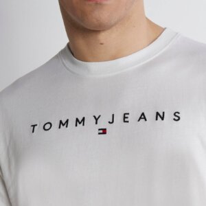 TOMMY JEANS Linear Logo T-Shirt – White